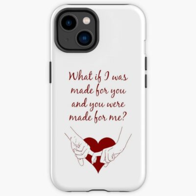 Quote Kane Brown What Ifs What If I Was Made For You And You Were Made For Me - Red Iphone Case Official Kane Brown Merch