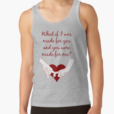 Quote Kane Brown What Ifs What If I Was Made For You And You Were Made For Me - Red| Perfect Gift|Kane Brown Gift Tank Top Official Kane Brown Merch