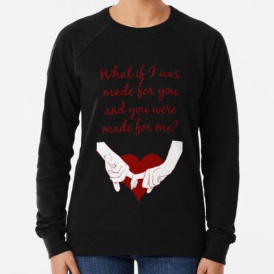 Quote Kane Brown What Ifs What If I Was Made For You And You Were Made For Me - Red| Perfect Gift|Kane Brown Gift Sweatshirt Official Kane Brown Merch