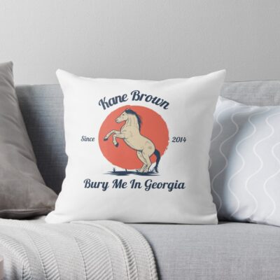 Kane Brown  Horse Throw Pillow Official Kane Brown Merch