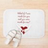 Quote Kane Brown What Ifs What If I Was Made For You And You Were Made For Me - Red| Perfect Gift|Kane Brown Gift Bath Mat Official Kane Brown Merch