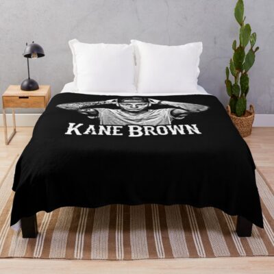 Kane Brown Throw Blanket Official Kane Brown Merch